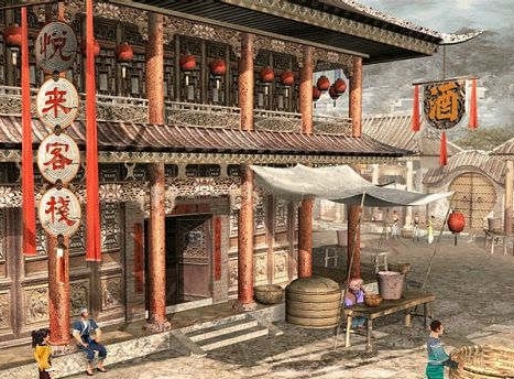 在古代，没有显示屏怎样打广告？