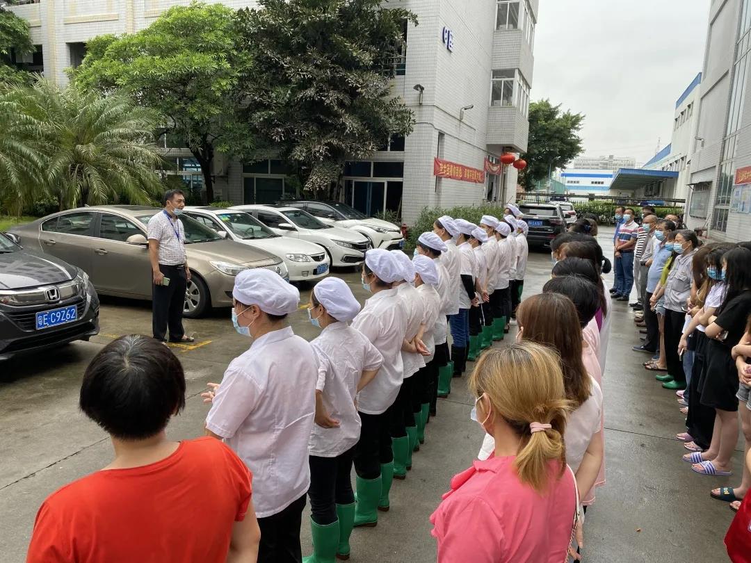 第一党支部“清静生产我带动，疫情防控我先行”主题党日活动