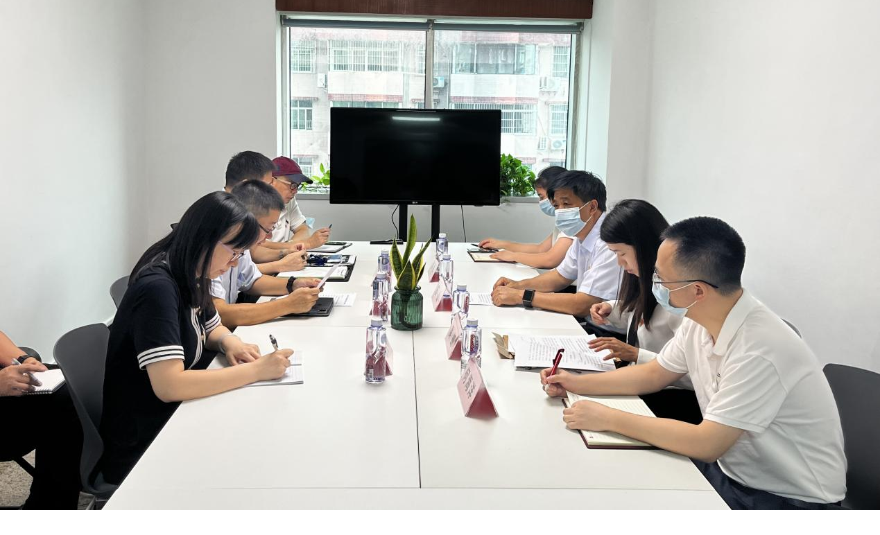 南宫NG娱乐光电党委综合监视检查组检查新立电子党支部情形反响聚会