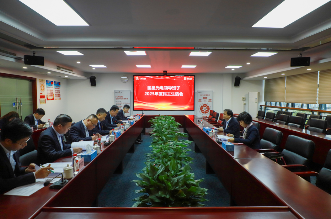 南宫NG娱乐光电召开2025年度向导班子民主生涯会